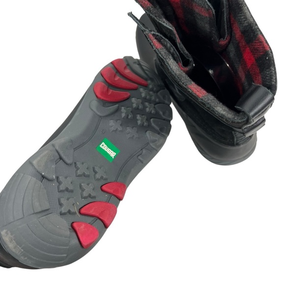 COUGAR Women's Maple Creek Waterproof Black Suede Duck Boots Size 9 - Picture 7 of 11